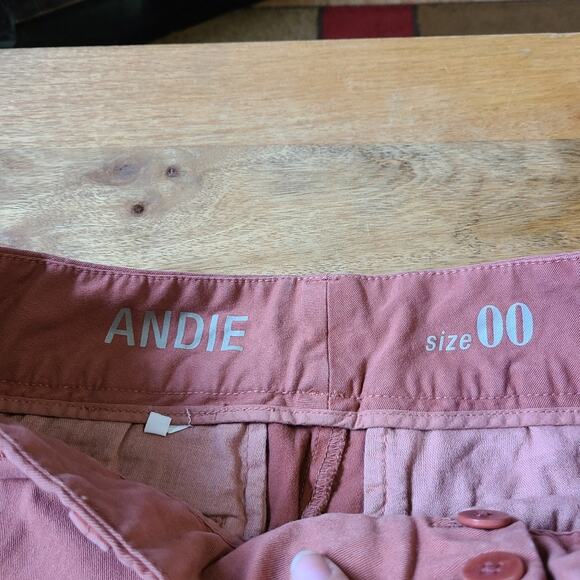 J Crew Andie Raw Hem Pants Skinny Size 00 24 - Picture 4 of 13